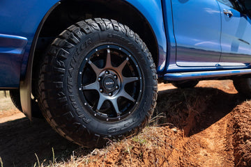 ROH Trophy Wheel Rims in Matte Black Graphite Face - Brixton 4x4 - Buy Online Now!
